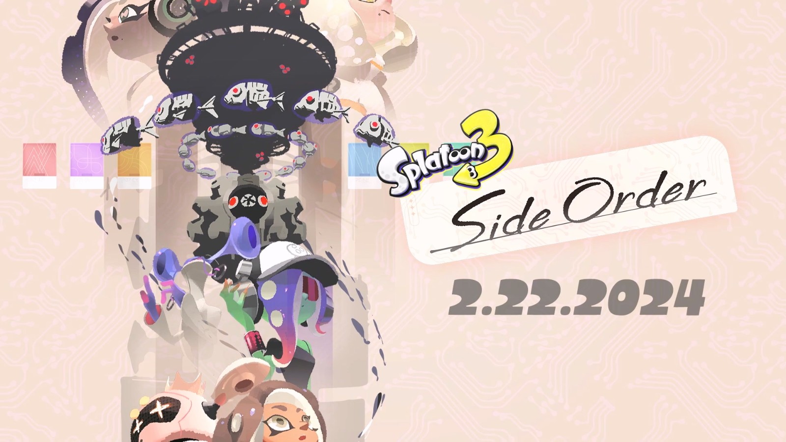 《喷射战士3》DLC“Side Order”2月22日推出 预告发布-2Q博客