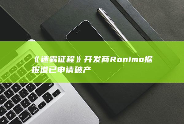 《迷雾征程》开发商Ronimo据报道已申请破产